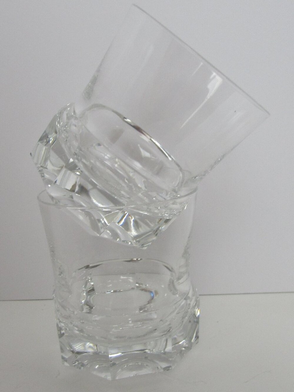 Baccarat crystal old fashioned glasses